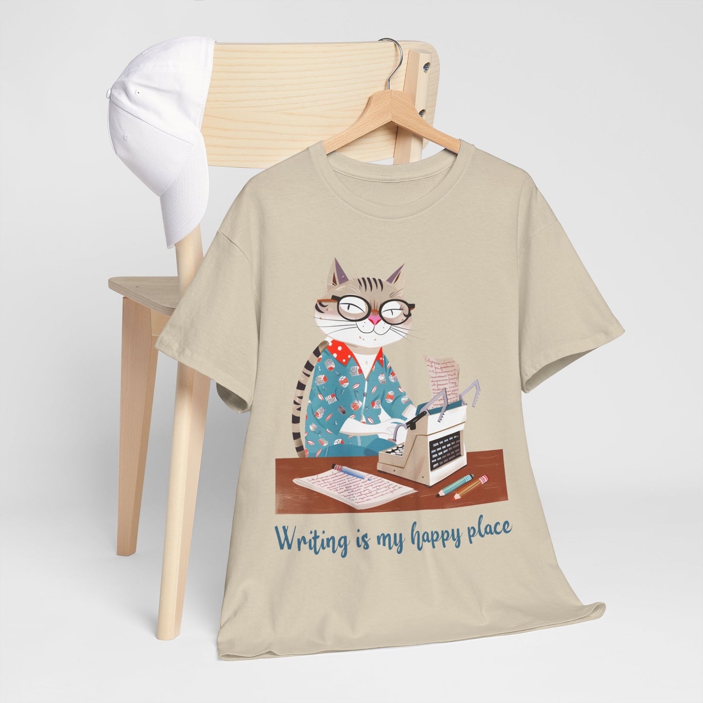 Cat Writer Tee