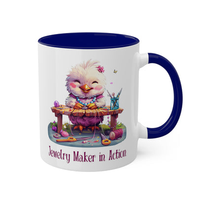 Chicken Jewelry Maker Mug