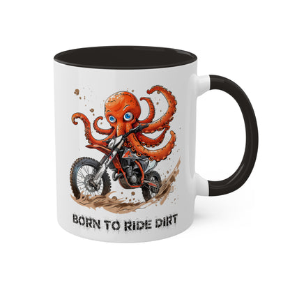 Octopus Dirt Biker Mug