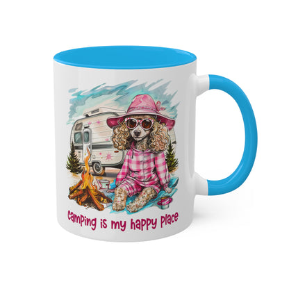 Poodle Camper Mug