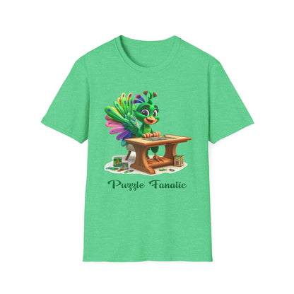 Peacock Puzzler Softstyle T-Shirt