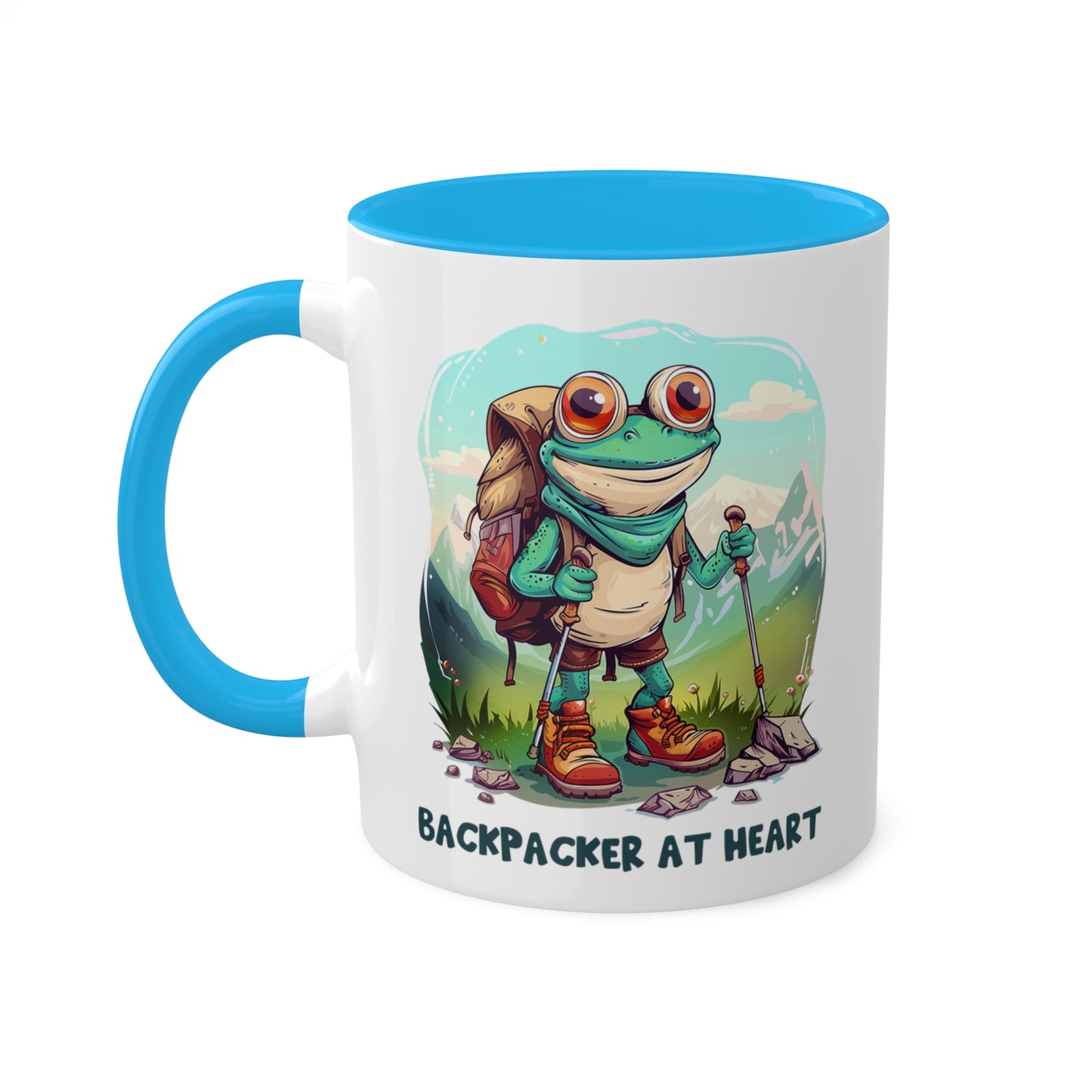 Frog Backpacker Mug