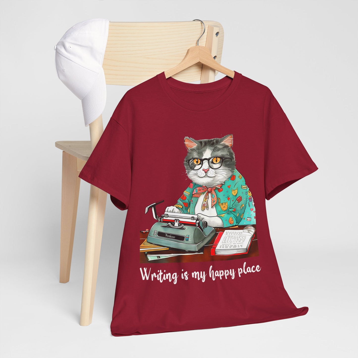 Cat Writer Tee