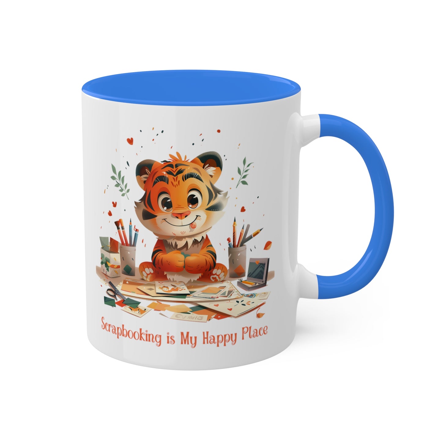 Tiger Scrapbooking Mug