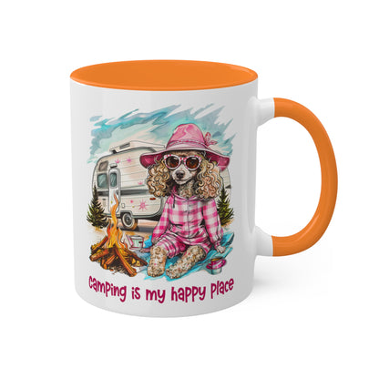 Poodle Camper Mug