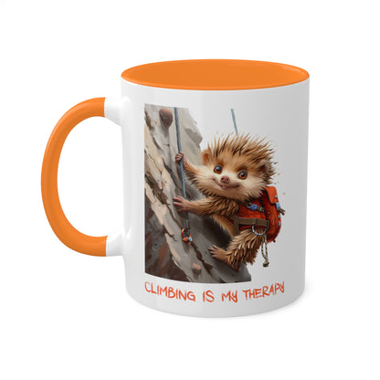 Porcupine Rock Climber Mug