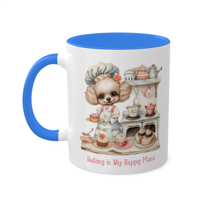 Poodle Baker Mug