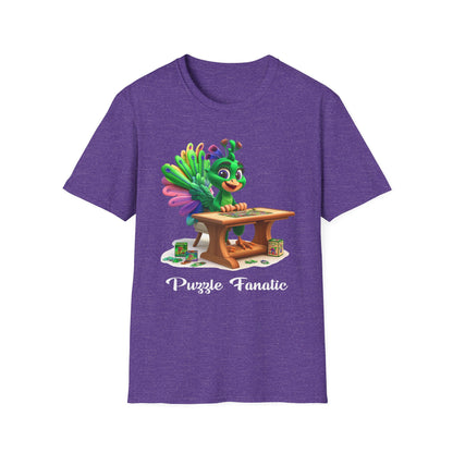 Peacock Puzzler Softstyle T-Shirt