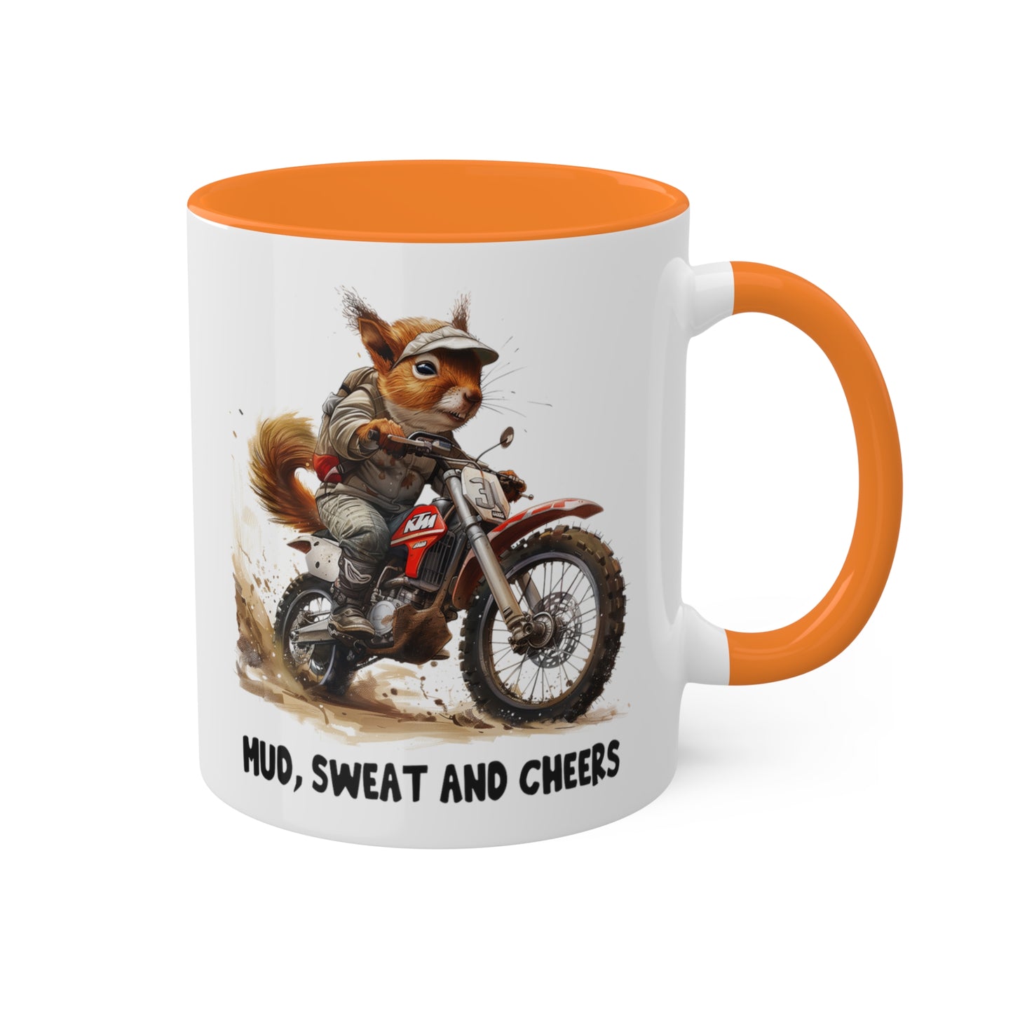 Squirrel Dirt Biker Mug