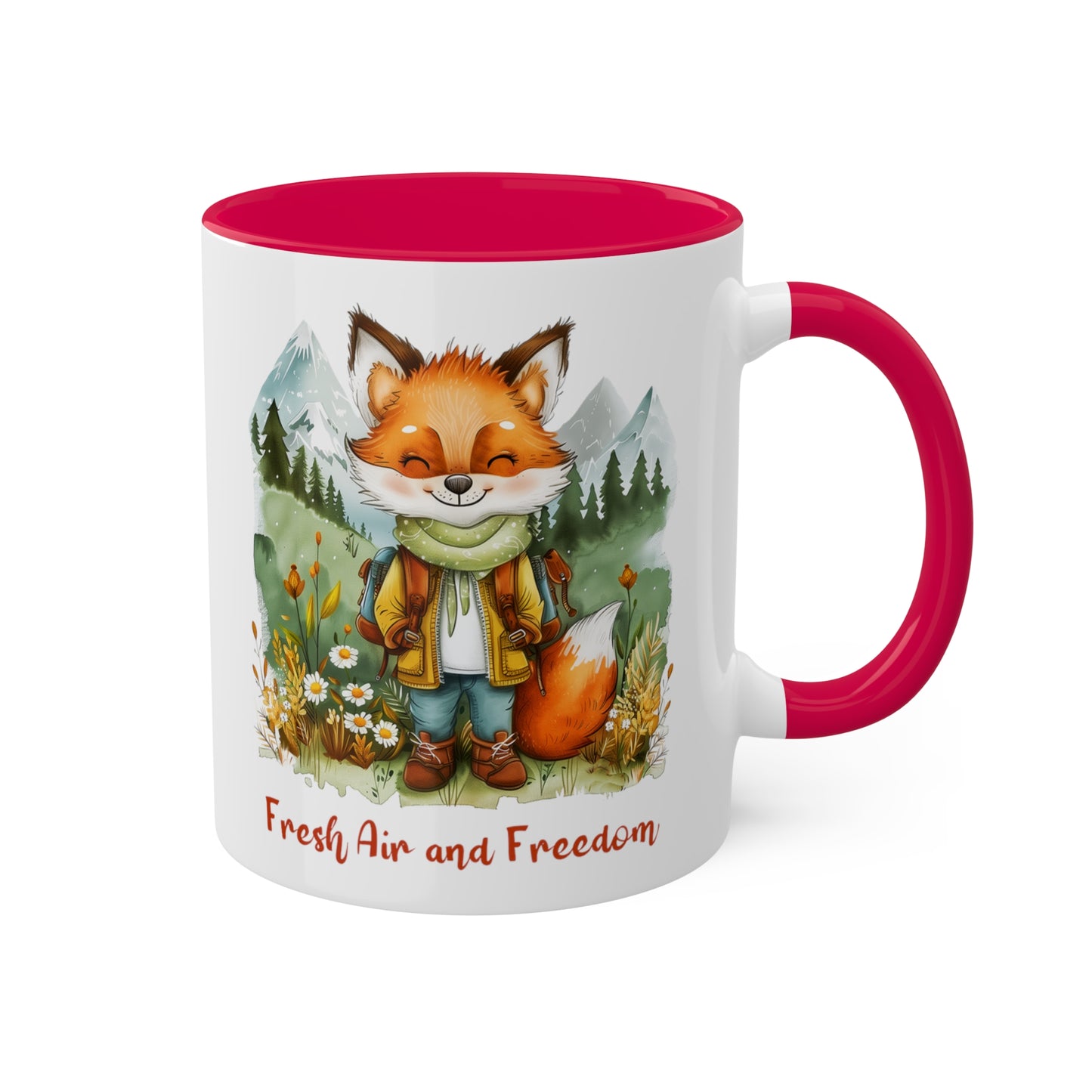 Fox Hiker Mug