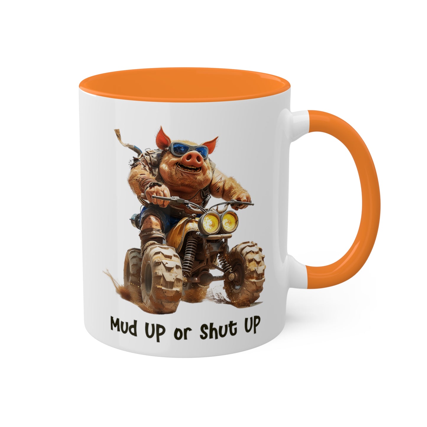 Pig Quad Rider Mug