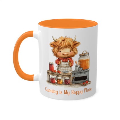 Highland Cow Canner Mug