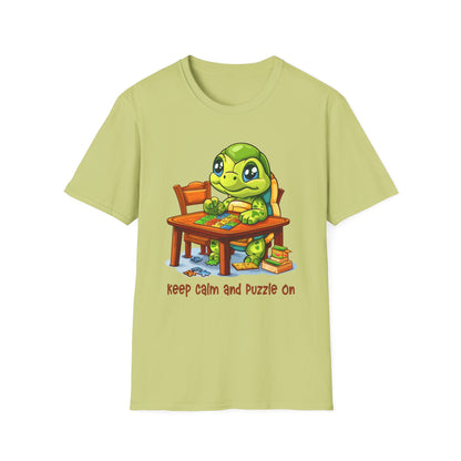 Turtle Puzzler Softstyle T-Shirt