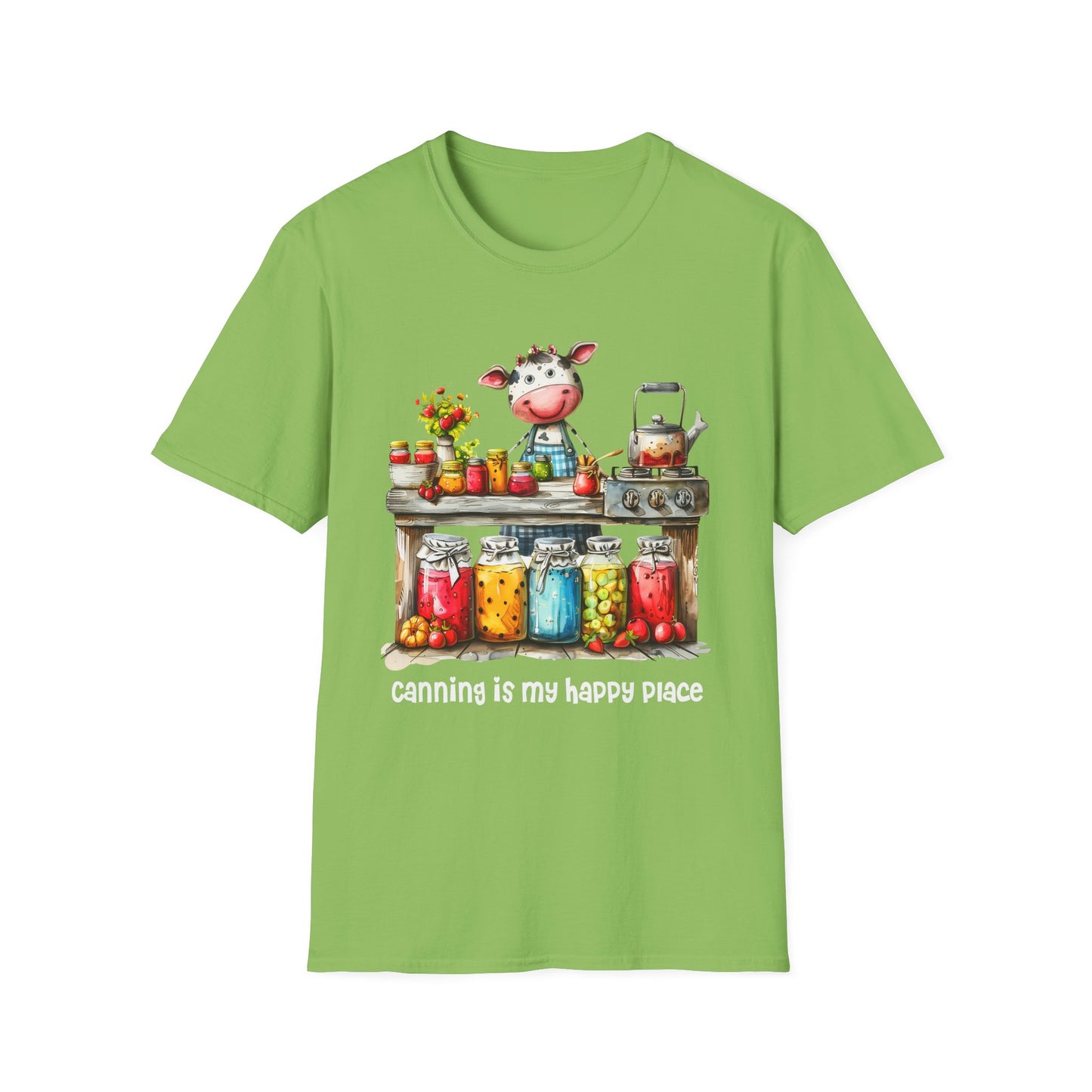 Cow Canning Softstyle T-Shirt