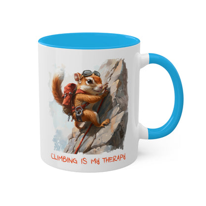 Squirrel Rock Climber Mug