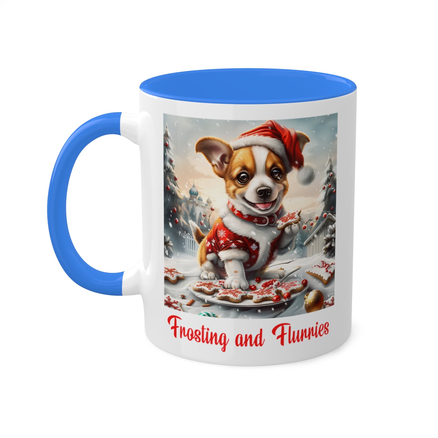 Dog Christmas Baker Mug