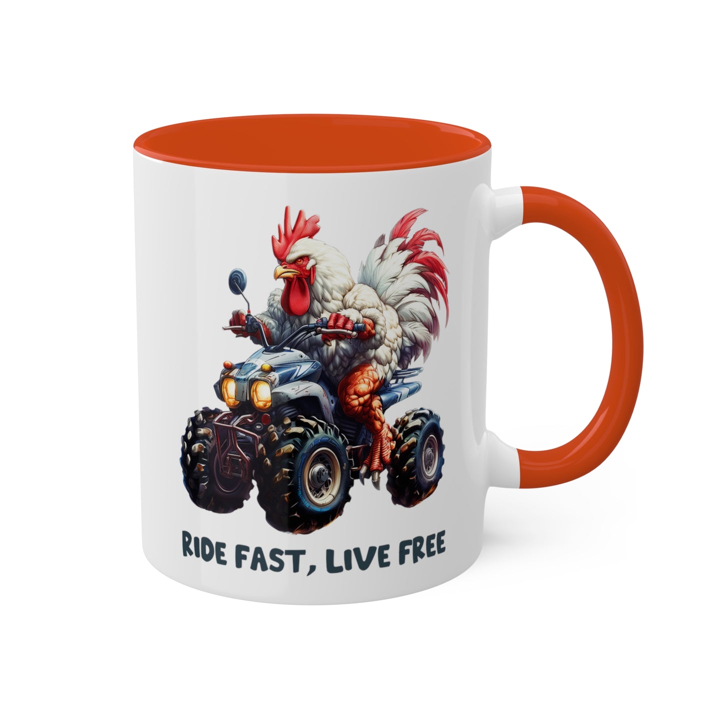 Chicken Quad Rider Mug