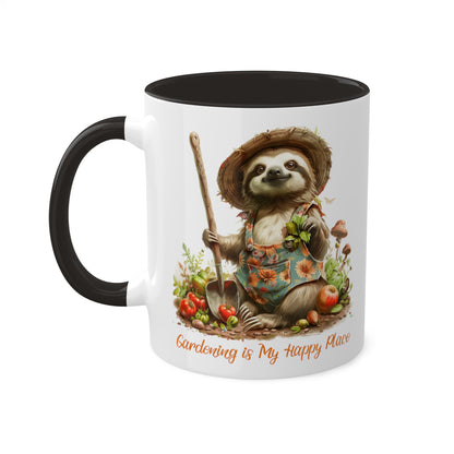 Sloth Gardener Mug