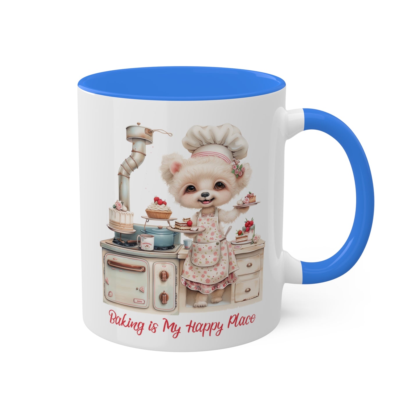 Poodle Baker Mug