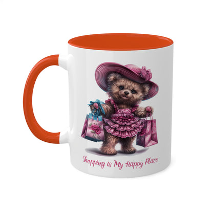 Teddy Bear Shopping Mug