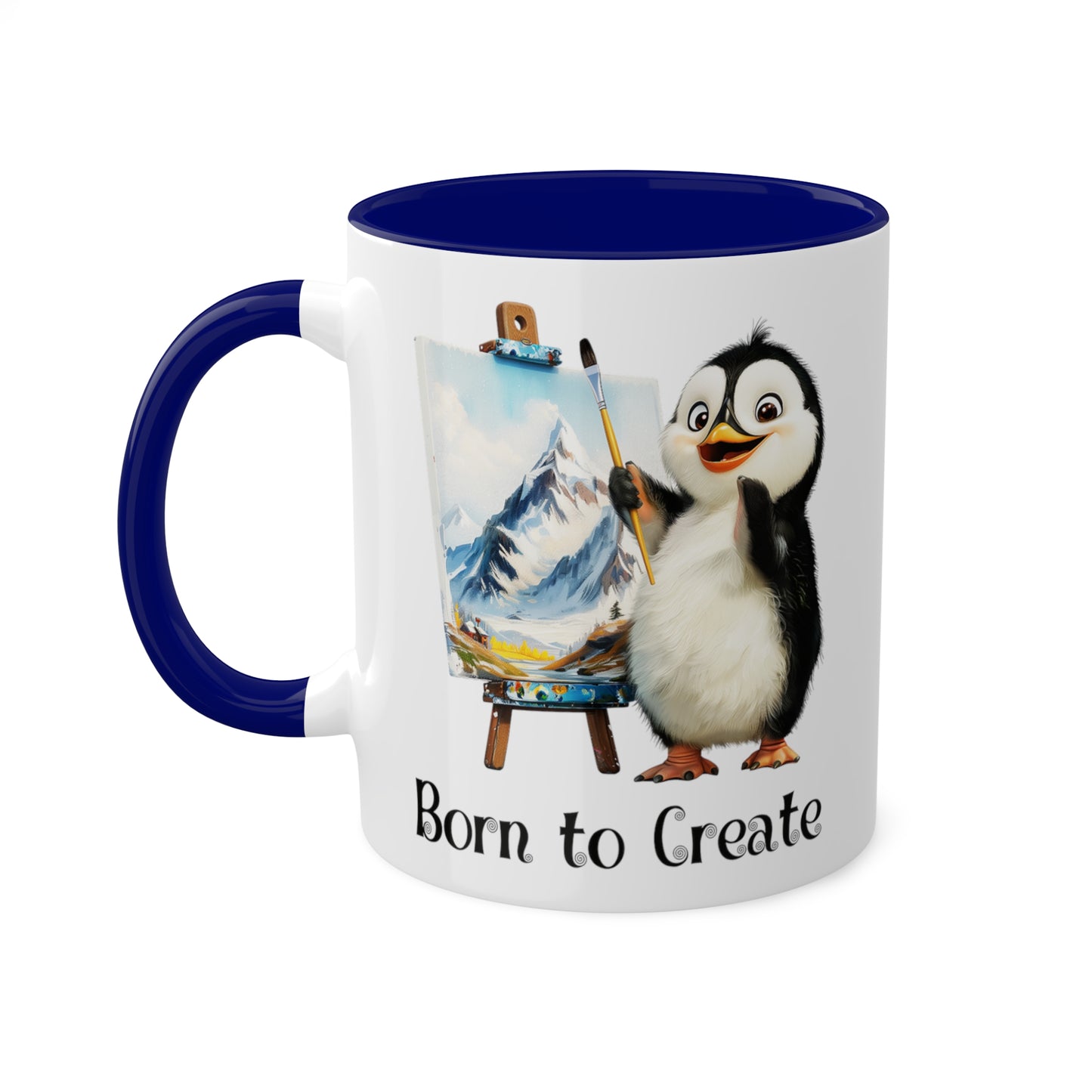 Penguin Artist Mug