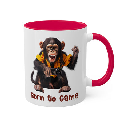 Monkey Gamer Mug