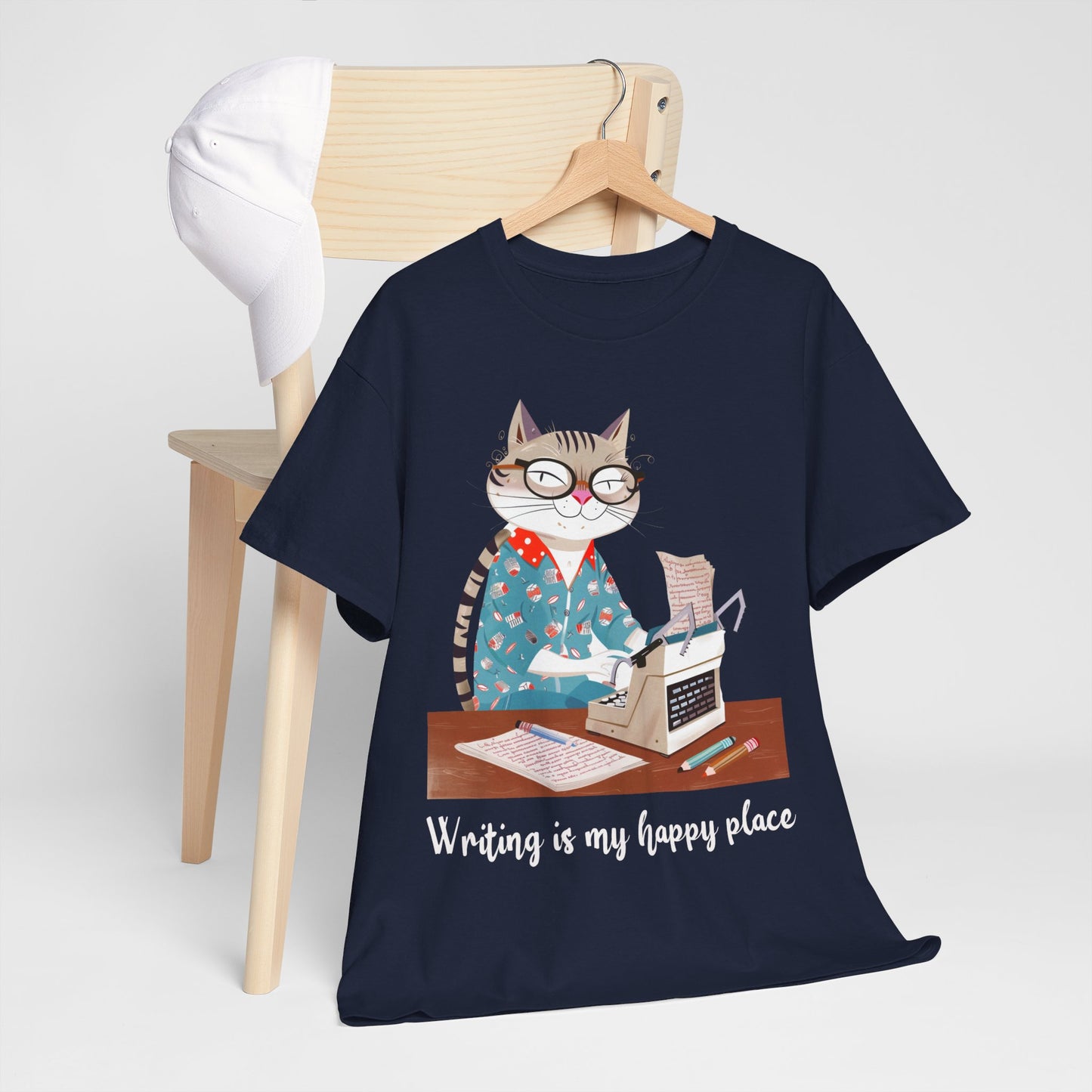 Cat Writer Tee