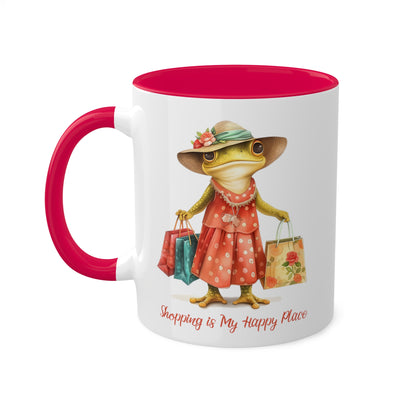 Frog Shopping Mug