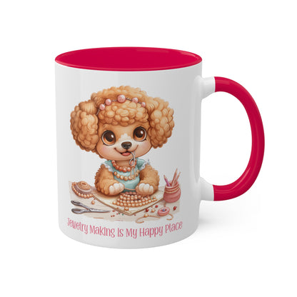 Poodle Jewelry Maker Mug