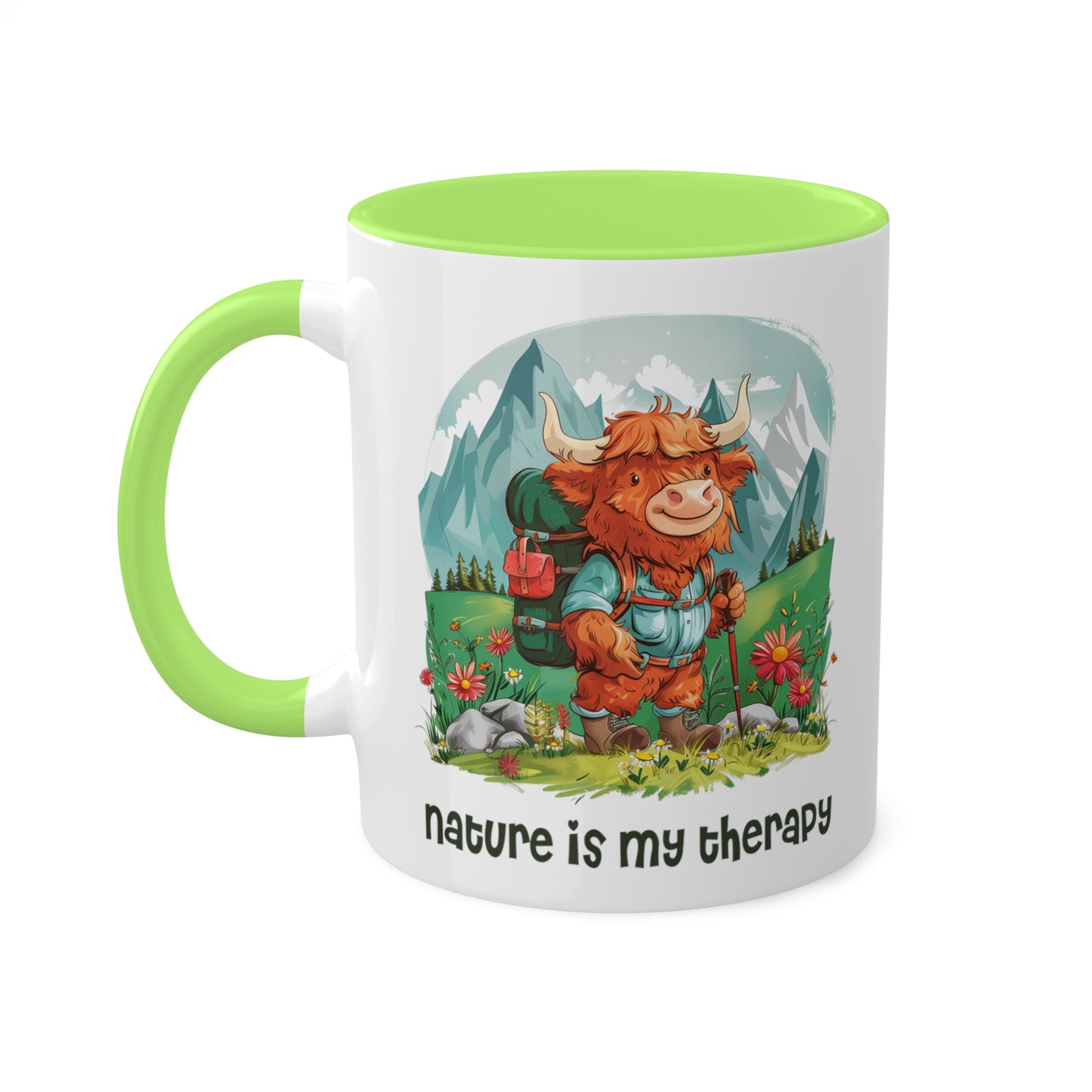 Highland Cow Backpacker Mug