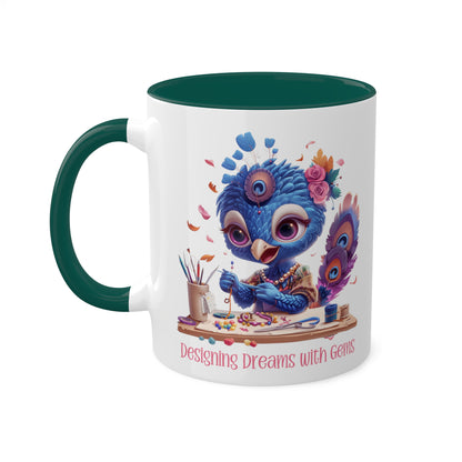 Peacock Jewlery Maker Mug