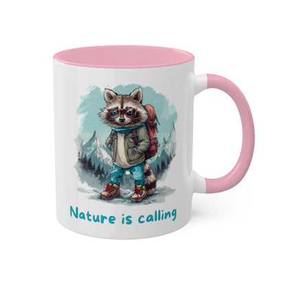 Raccoon Backpacker Mug