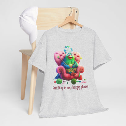 Peacock Knitter Tee