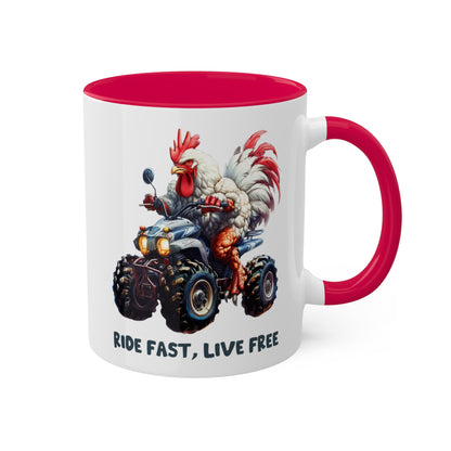 Chicken Quad Rider Mug