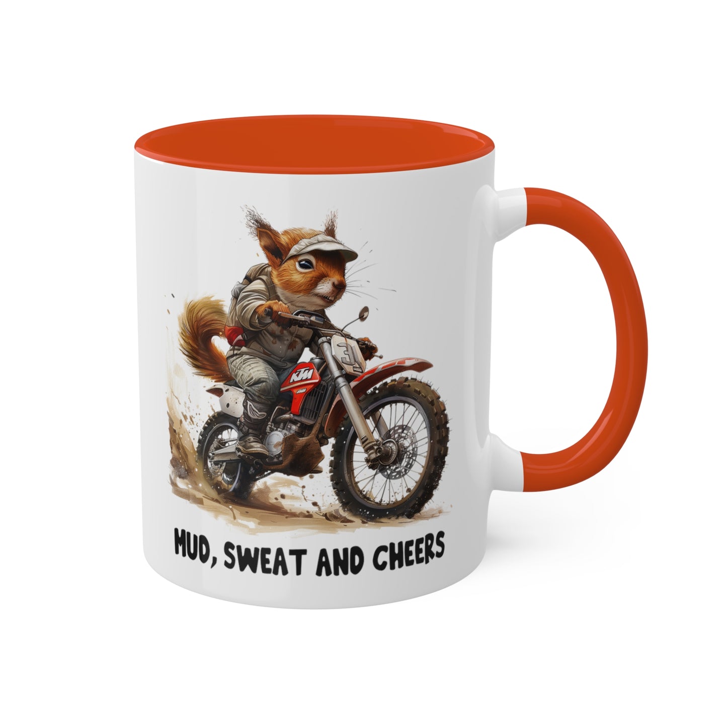 Squirrel Dirt Biker Mug