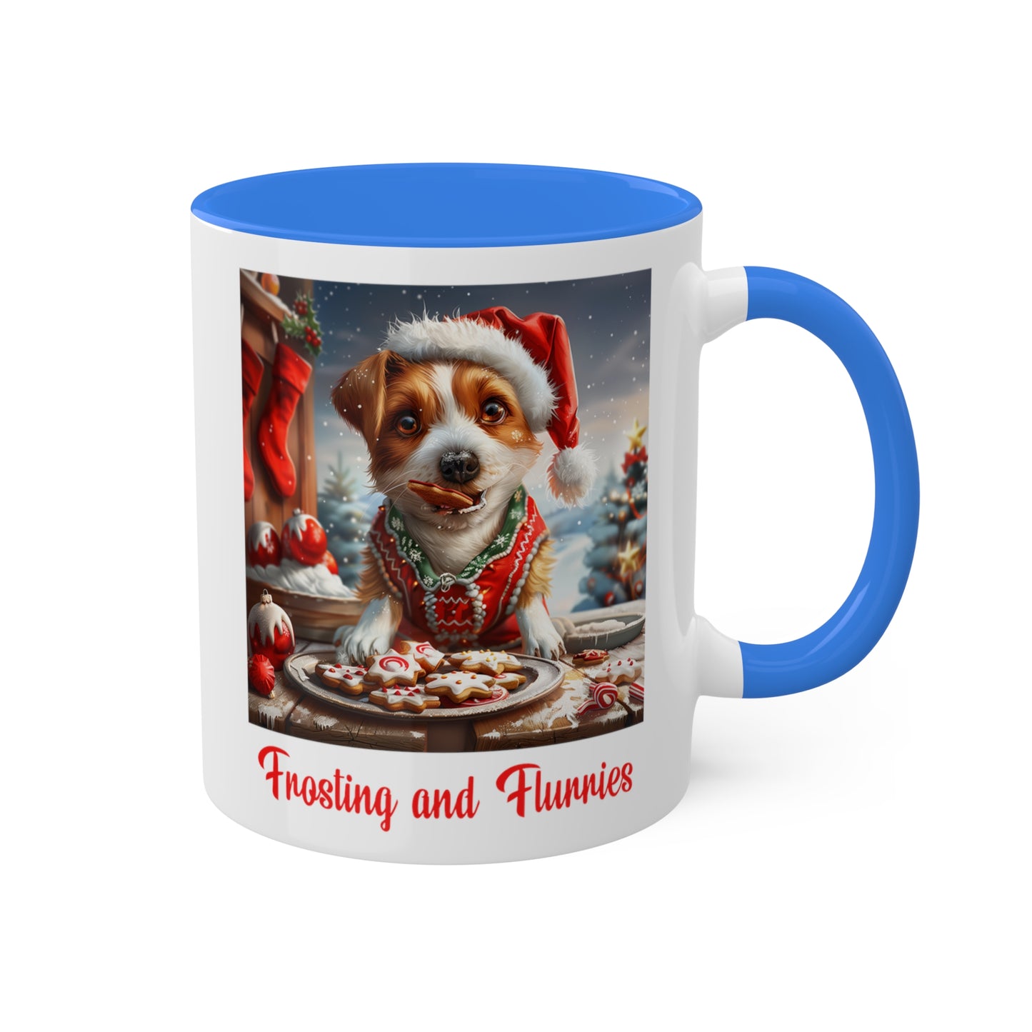 Dog Christmas Baker Mug