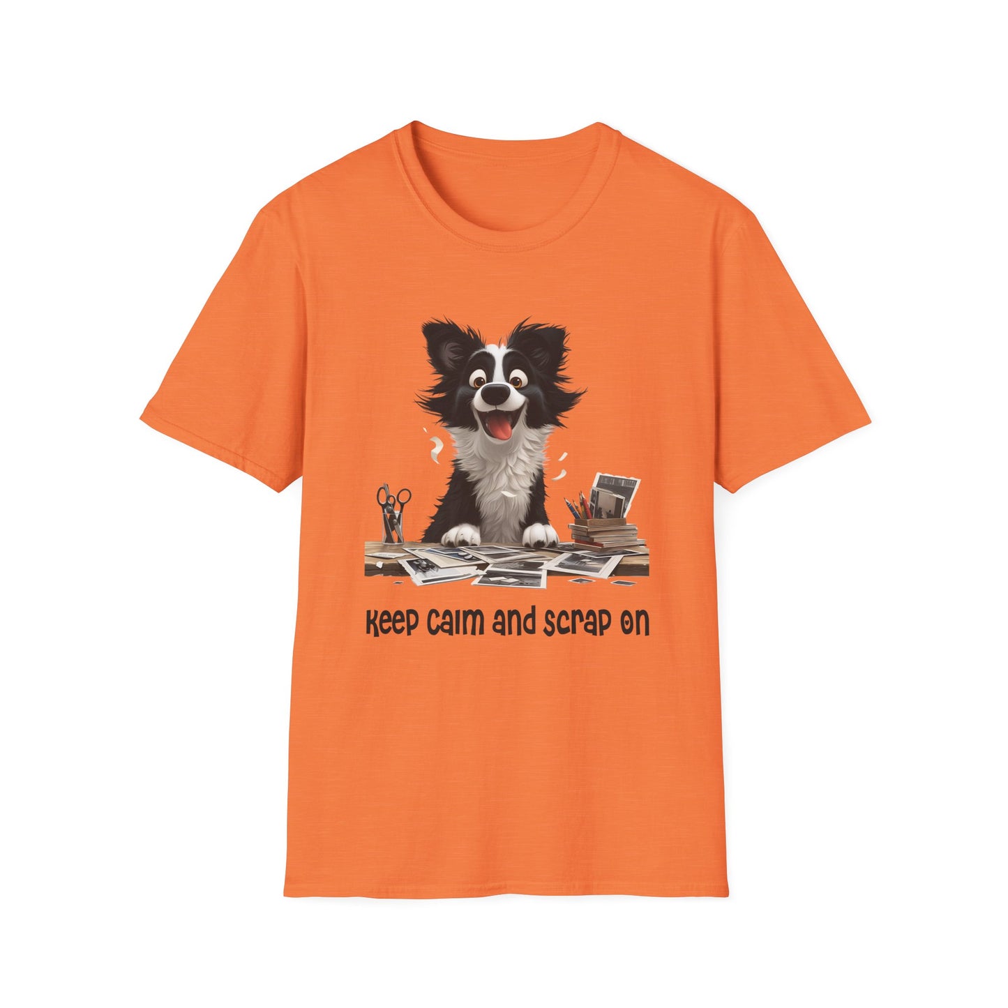 Dog Scrapbooker Softstyle T-Shirt