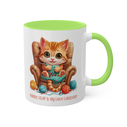 Cat Knitter Mug