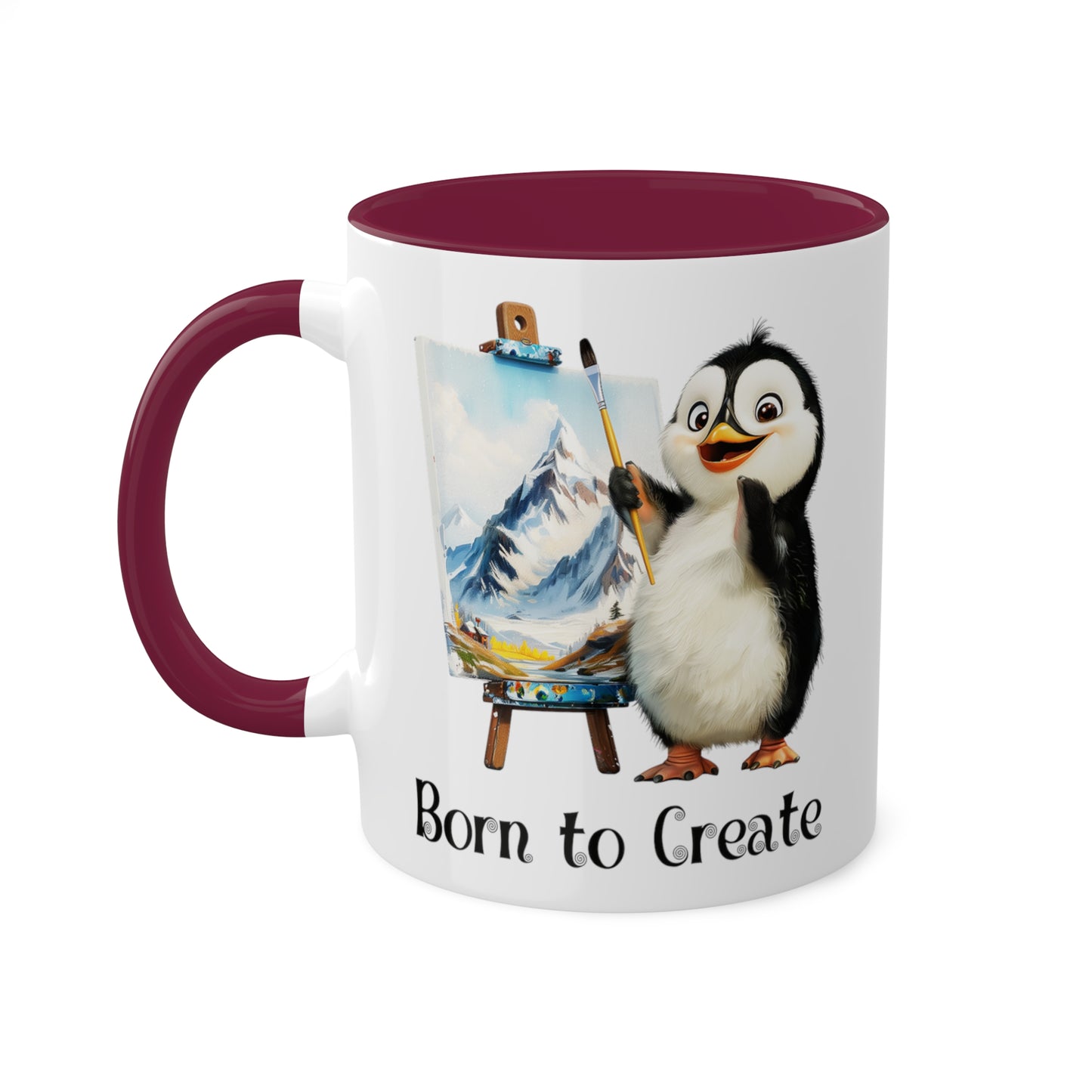 Penguin Artist Mug