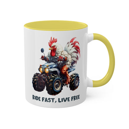 Chicken Quad Rider Mug