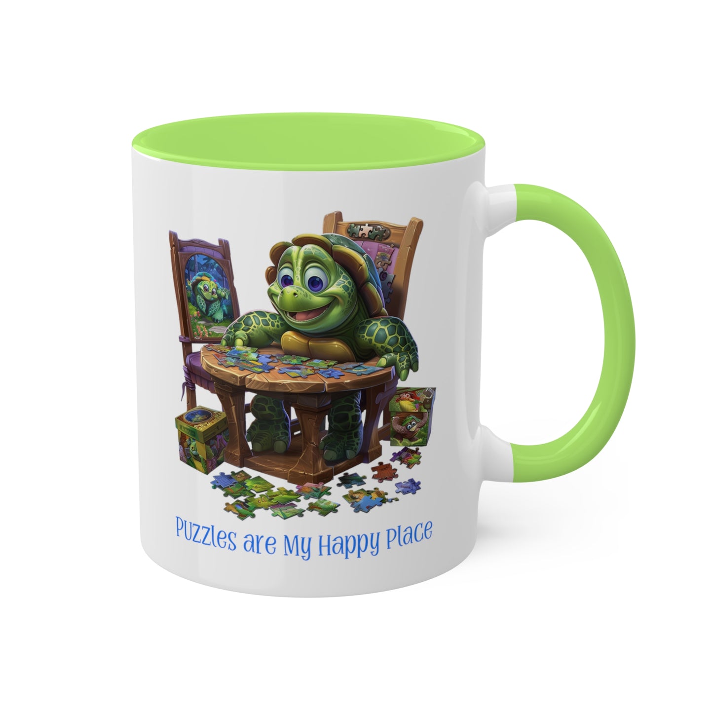 Turtle Puzzler Mug