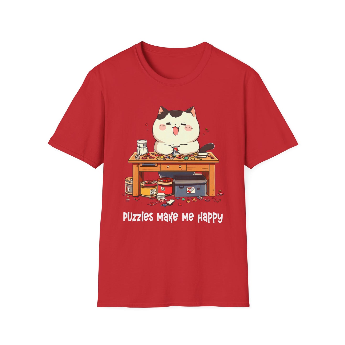 Cat Puzzler Softstyle T-Shirt