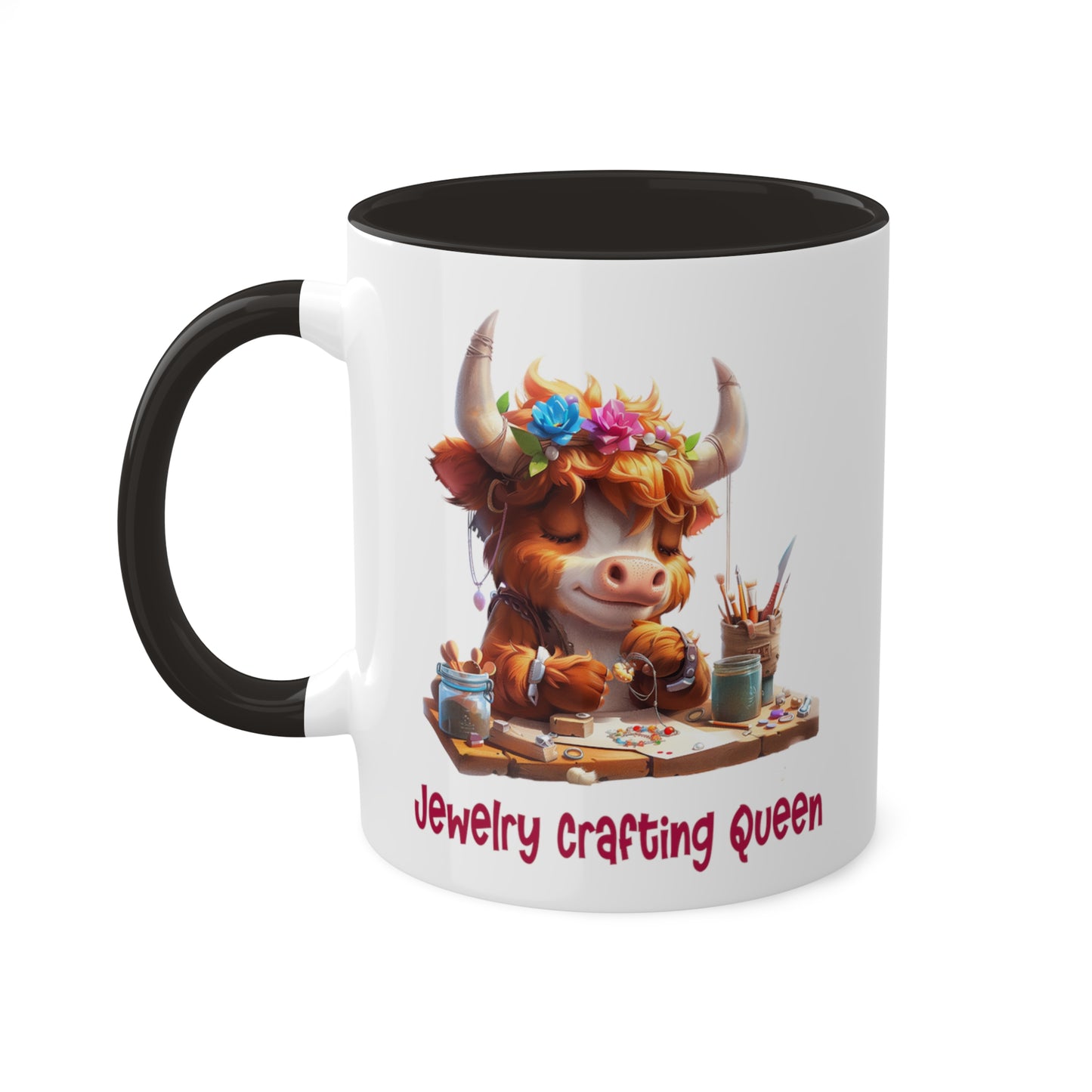 Highland Cow Jewelry Maker Mug