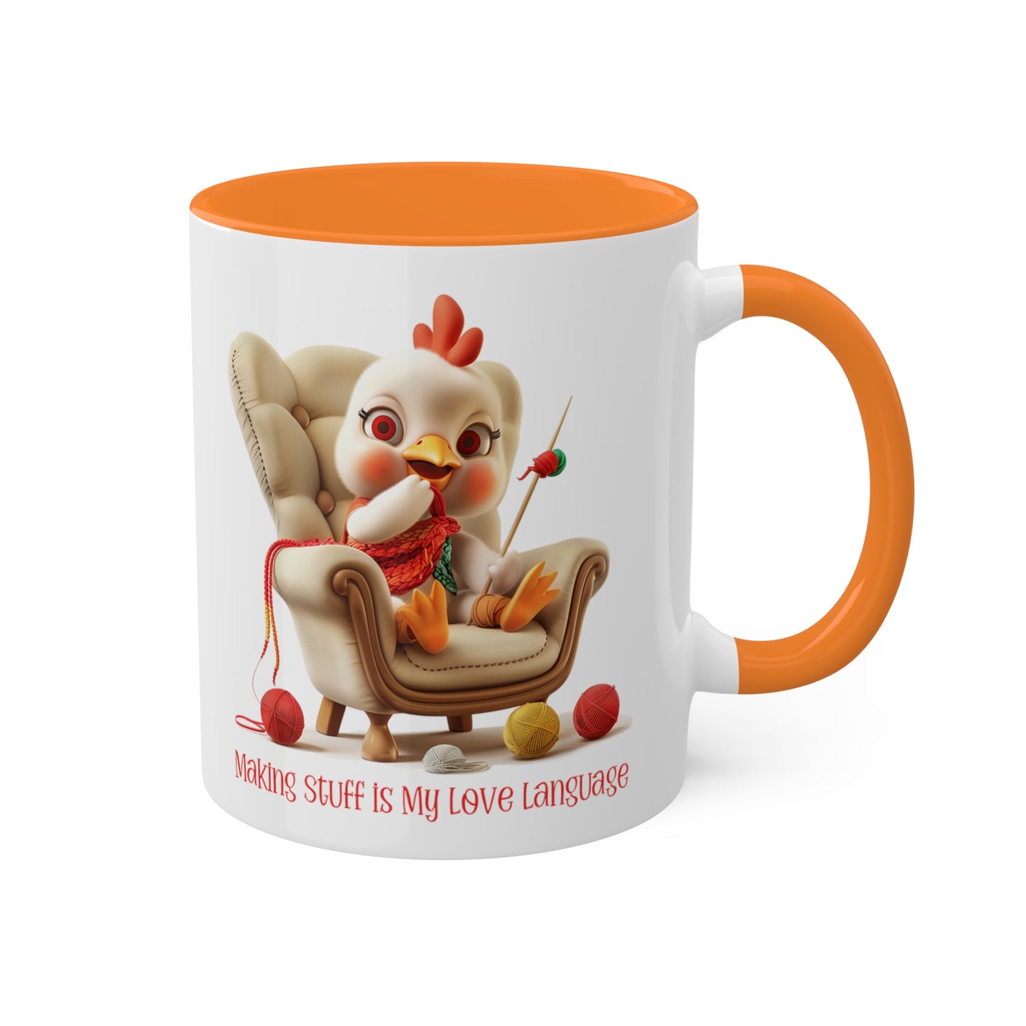 Chicken Crocheter Mug