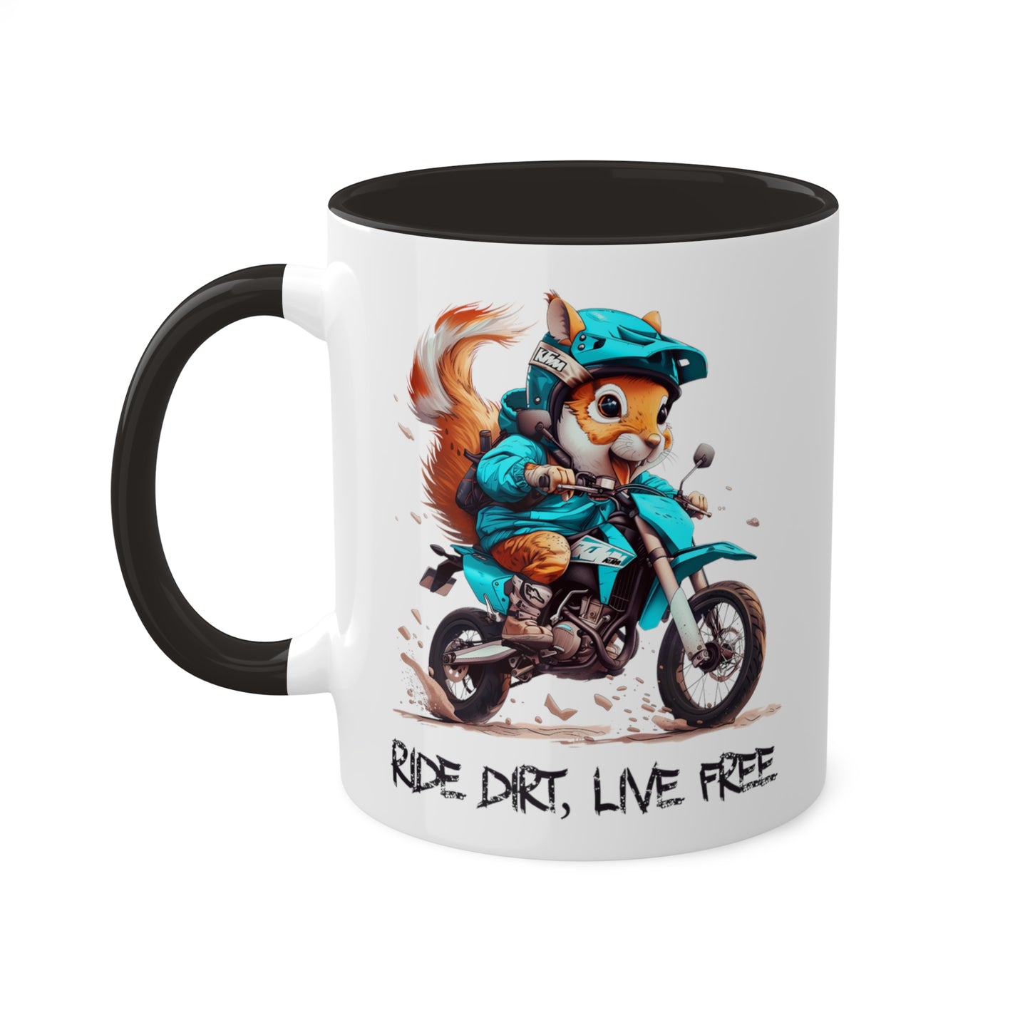 Squirrel Dirt Biker Mug