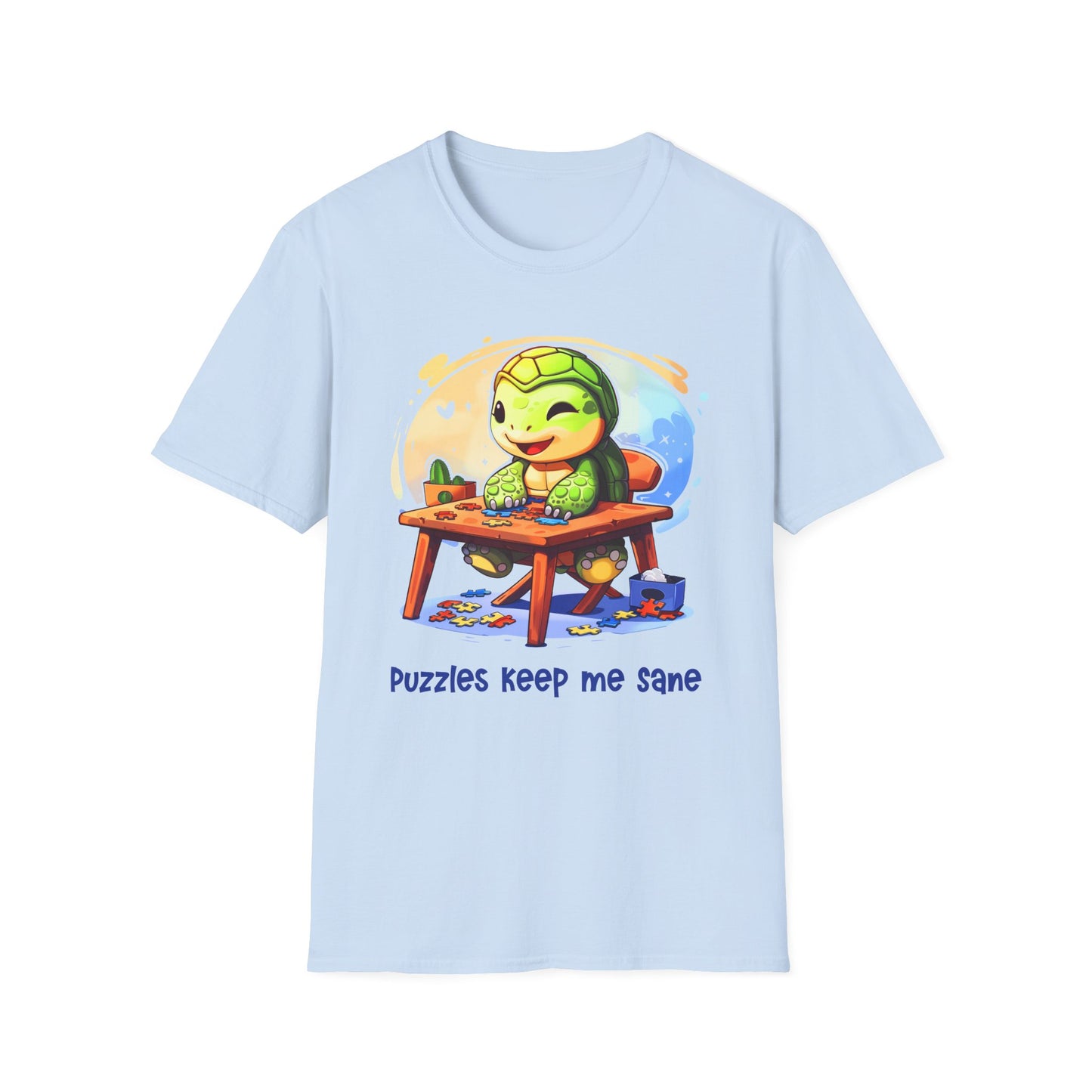 Turtle Puzzler Softstyle T-Shirt