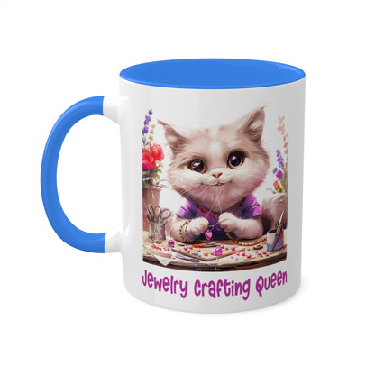 Cat Jewelry Maker Mug