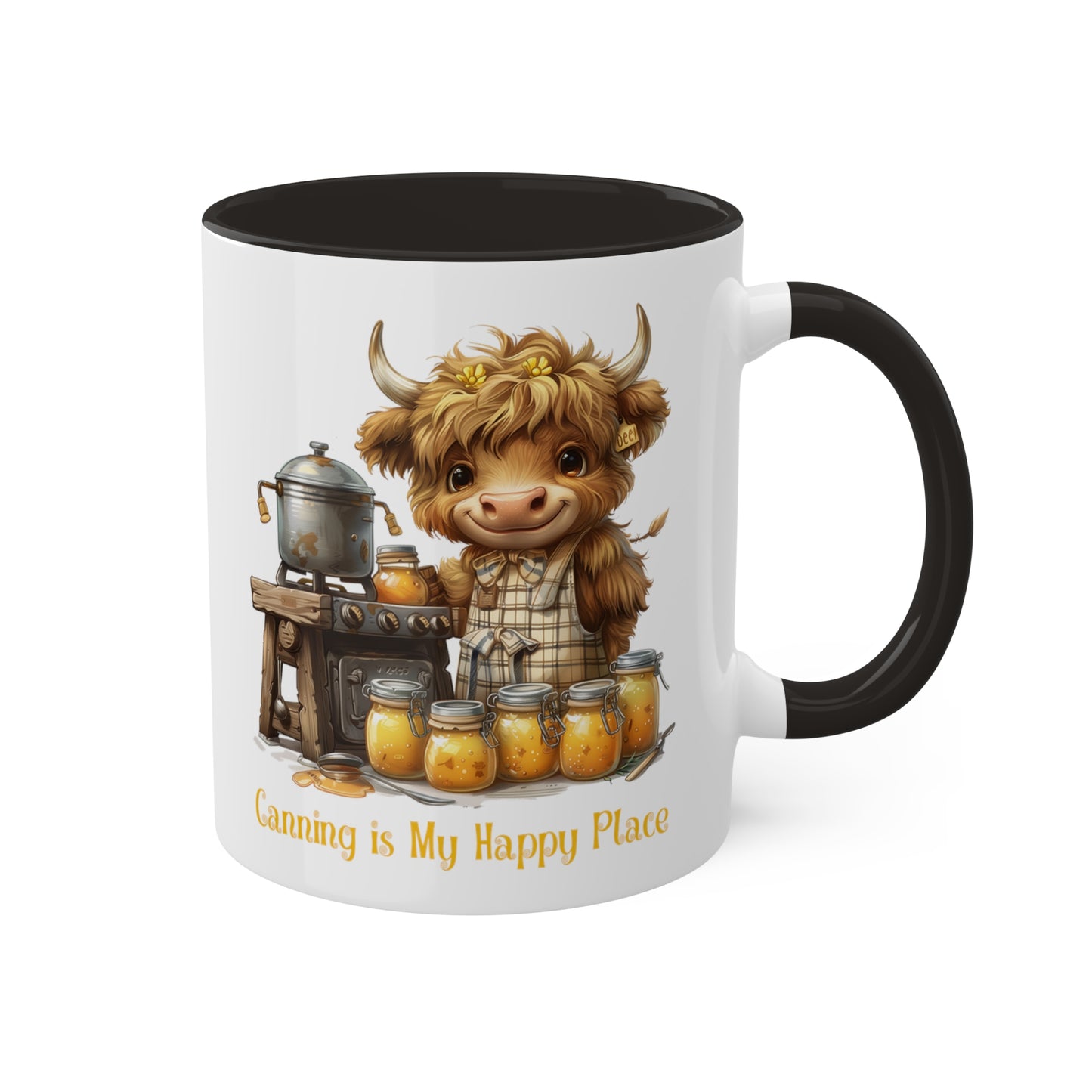 Highland Cow Canner Mug