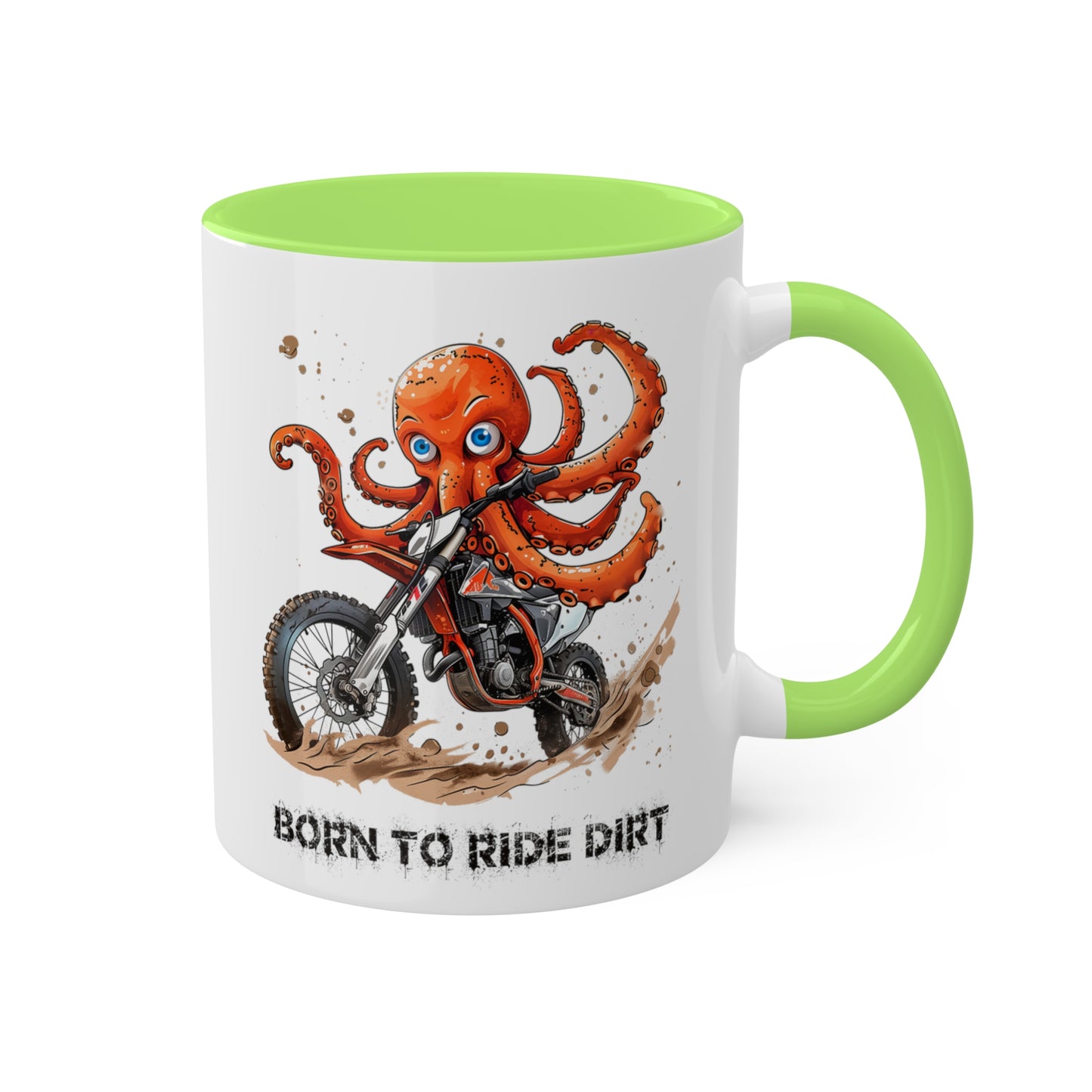 Octopus Dirt Biker Mug