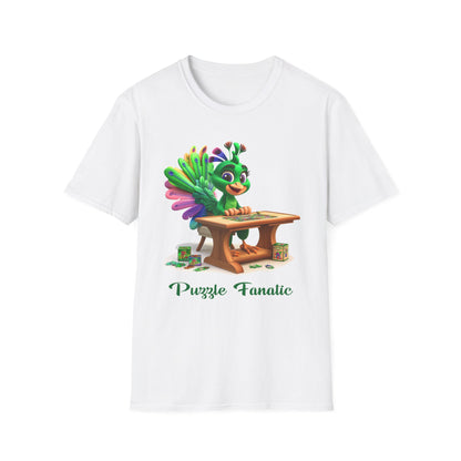 Peacock Puzzler Softstyle T-Shirt